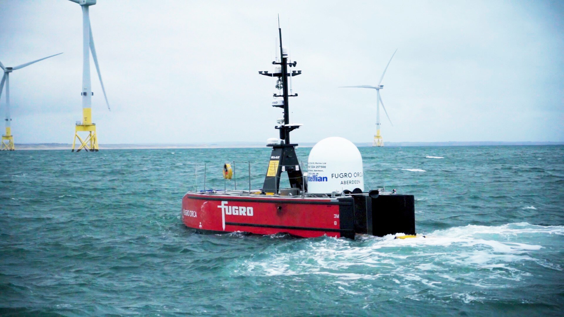 Uncrewed vessels perform remote inspection | Fugro | Fugro