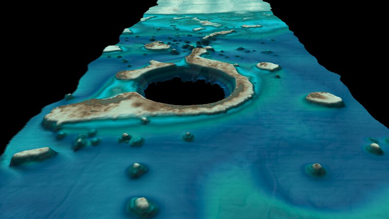 Data image from Rapid Airborne Multibeam Mapping System (RAMMS)