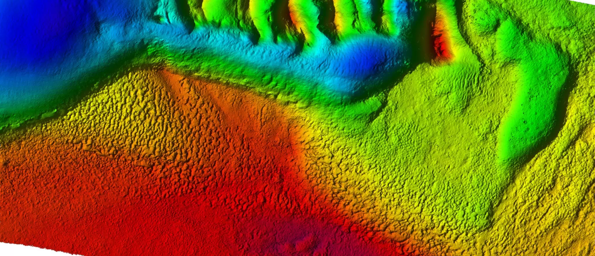 Bathymetry showing a possible erosional surface with a hard rugged seabed on left-.jpg