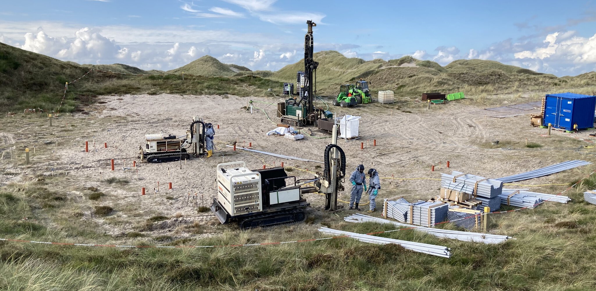 Installation of 800 injection wells for Denmark remediation project