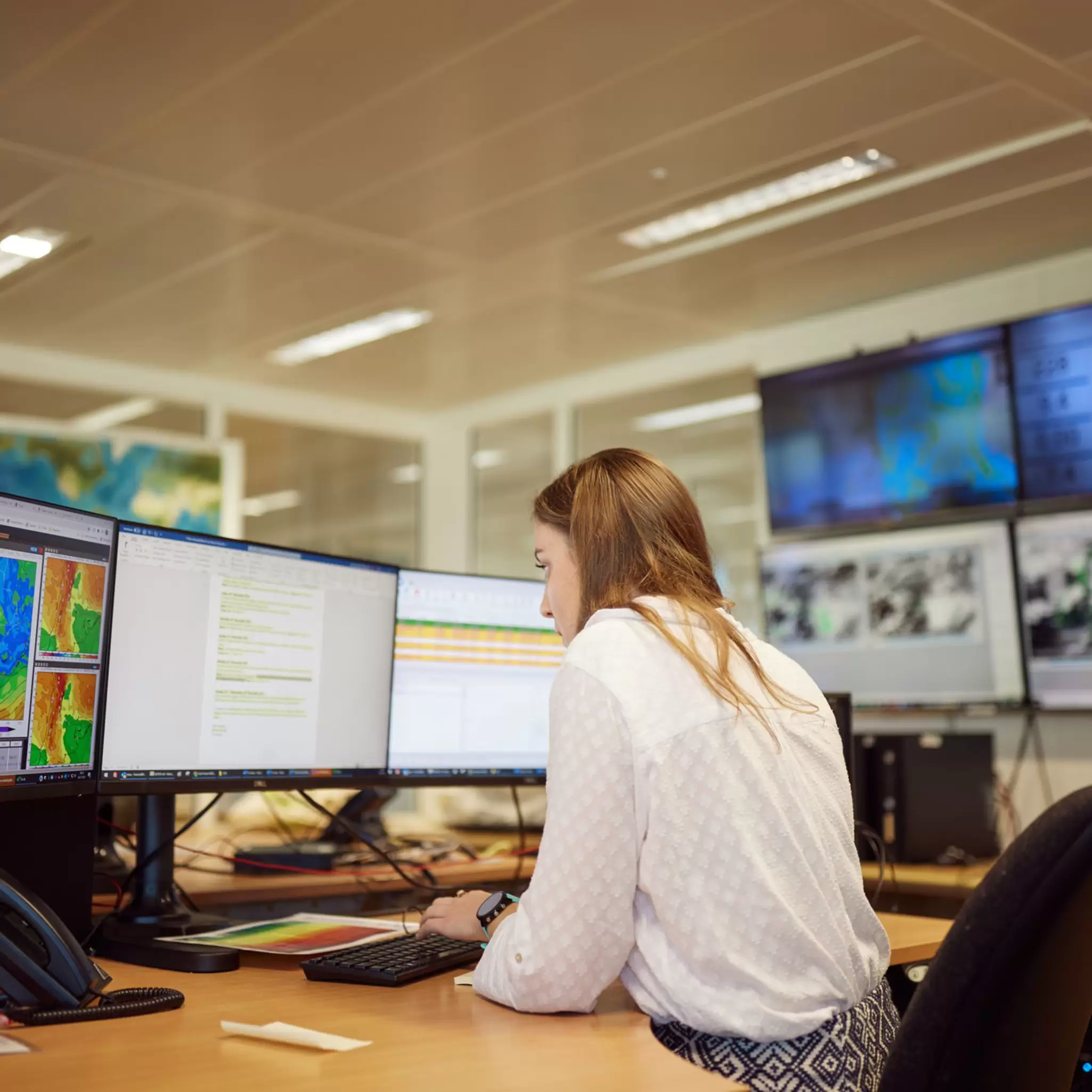 Weather forecasters in Wallingford office 04.jpg
