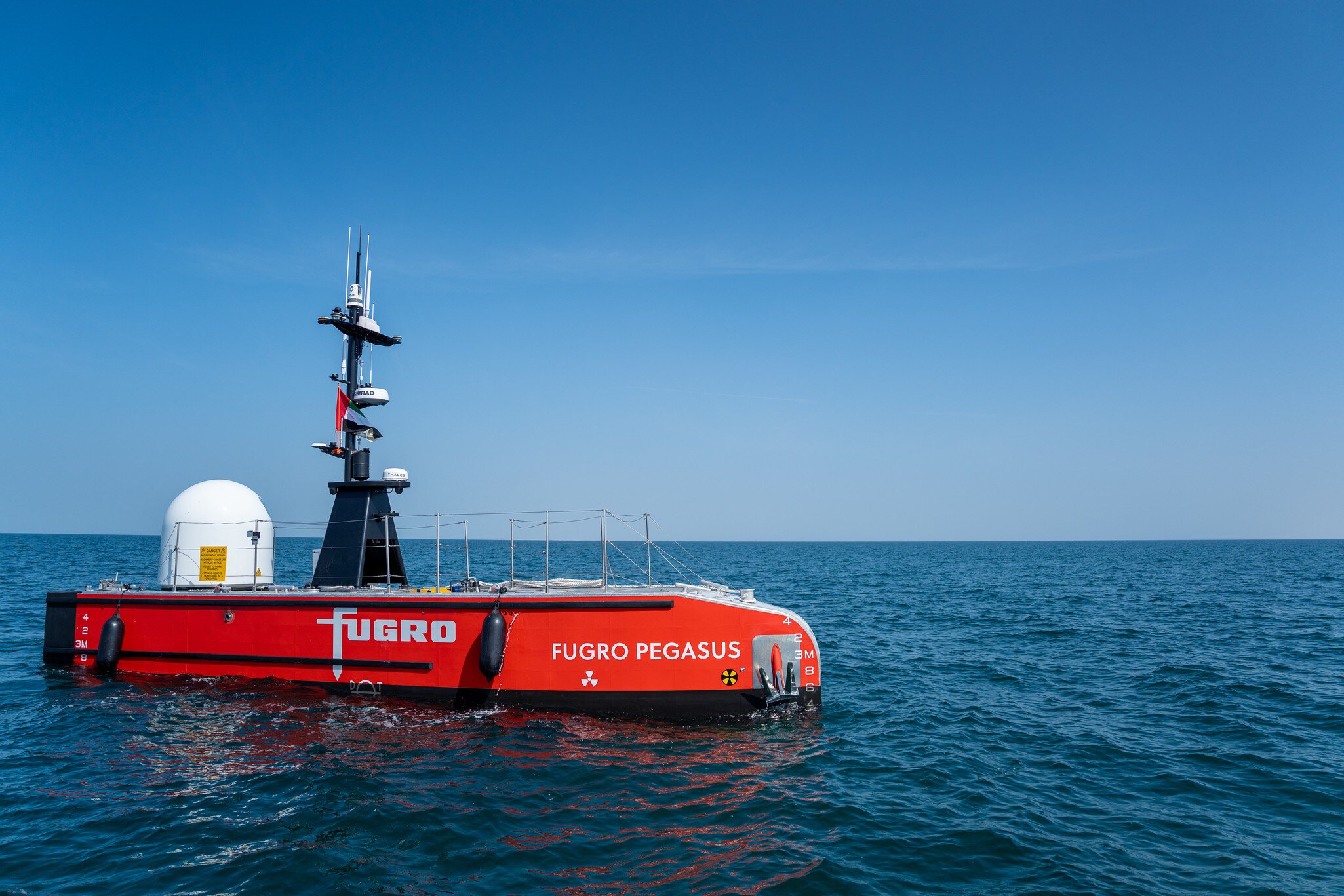 Fugro Pegasus in Mirfa Port, Abu Dhabi