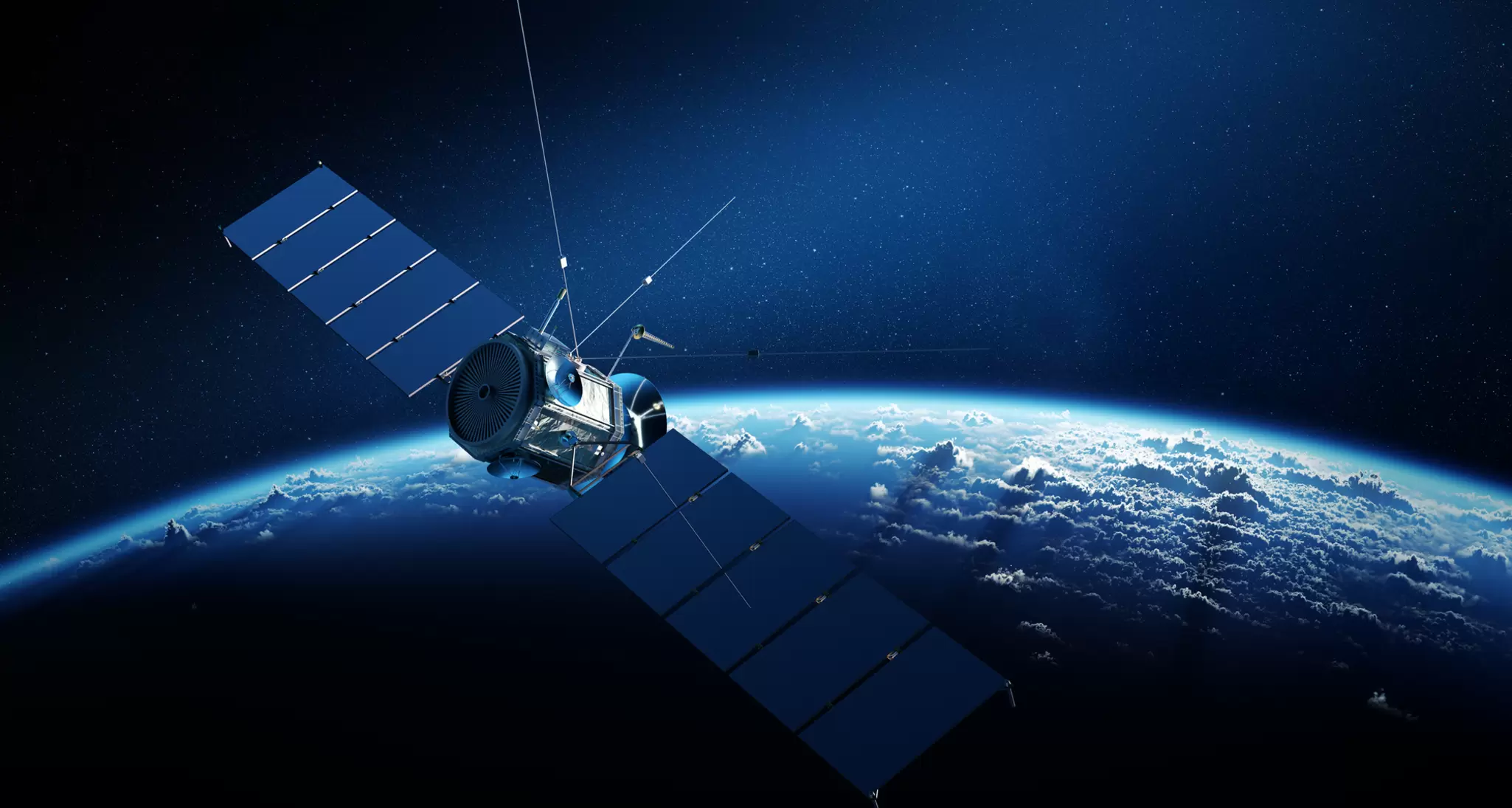 Visualisation showing satellite orbiting Earth.jpg