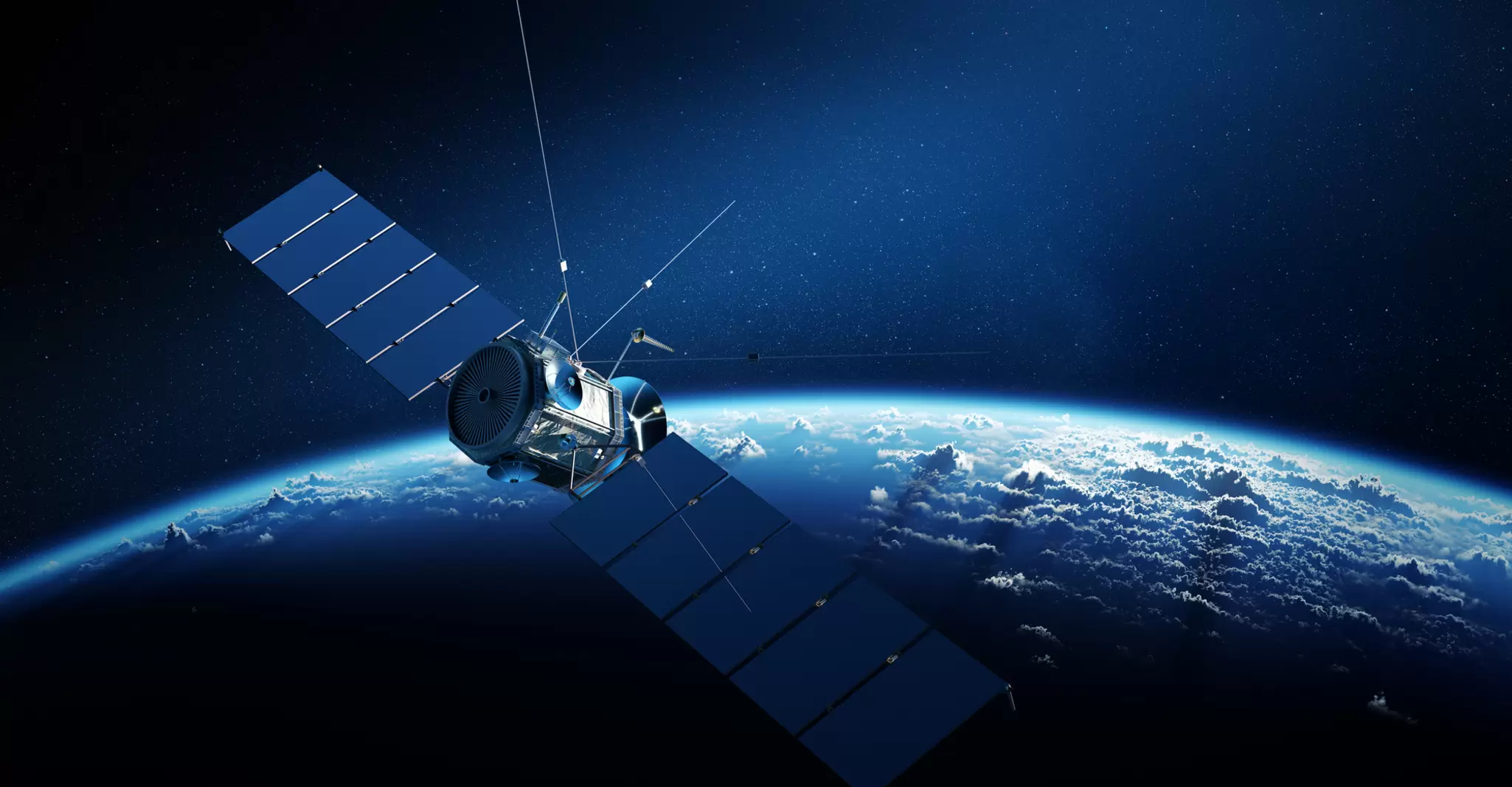 Visualisation showing satellite orbiting Earth.jpg