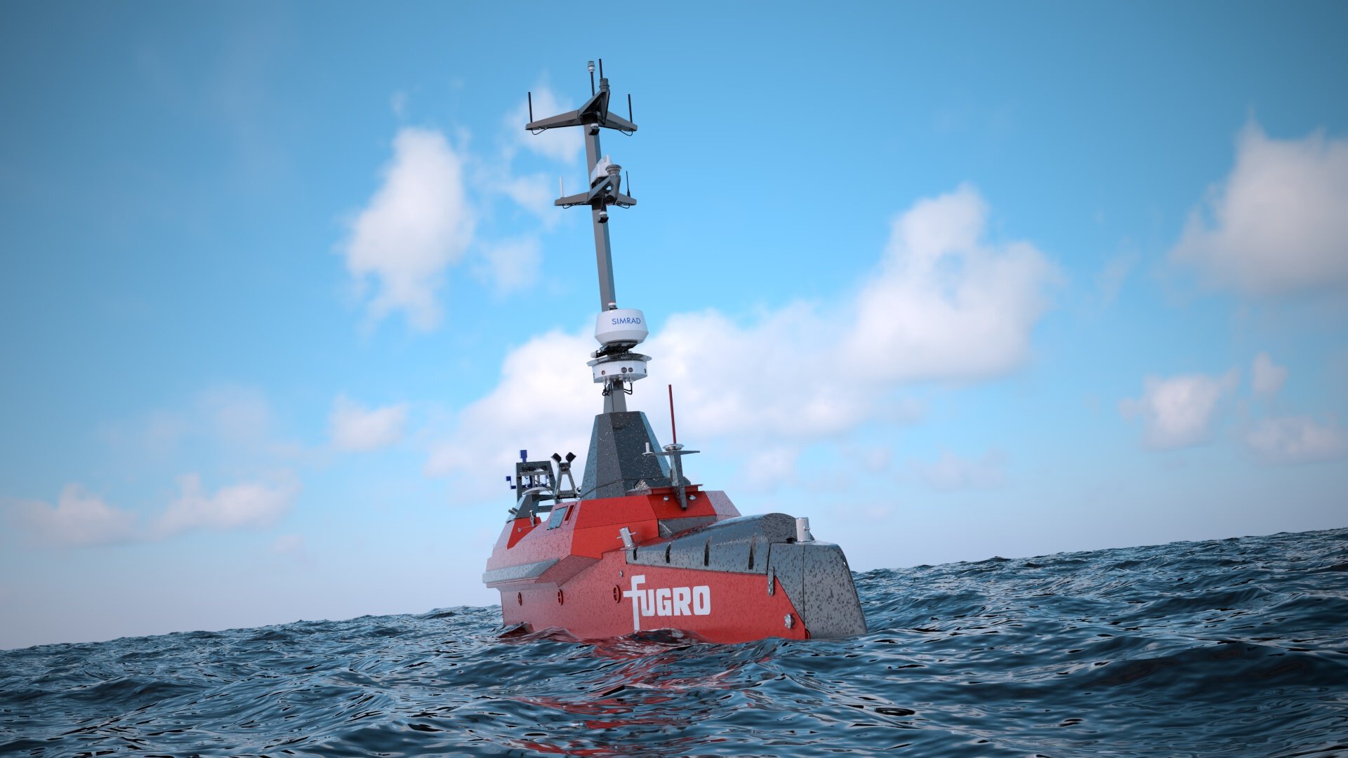 Fugro Blue Shadow has been designed for safe and efficient hydrographic and geophysical survey operations for medium to large scale projects, in both nearshore and offshore environments.

Its wave-piercing design and stability enables greater weather tolerance and the ability to operate in high sea states. Equipped with dual-band radar, automatic identification system (AIS) and 360� view cameras (including infrared for night operations), Fugro Blue Shadow has advanced situational awareness and incorporates both obstacle and collision avoidance within its navigation software to ensure operations are conducted to the highest safety standards.