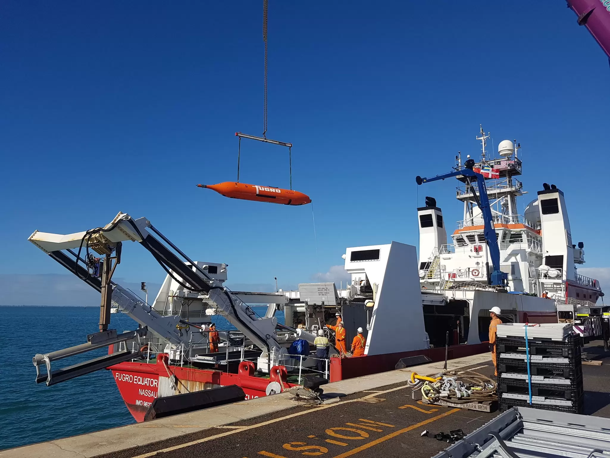 Echo surveyor VII deployed to Fugro Equator.jpg