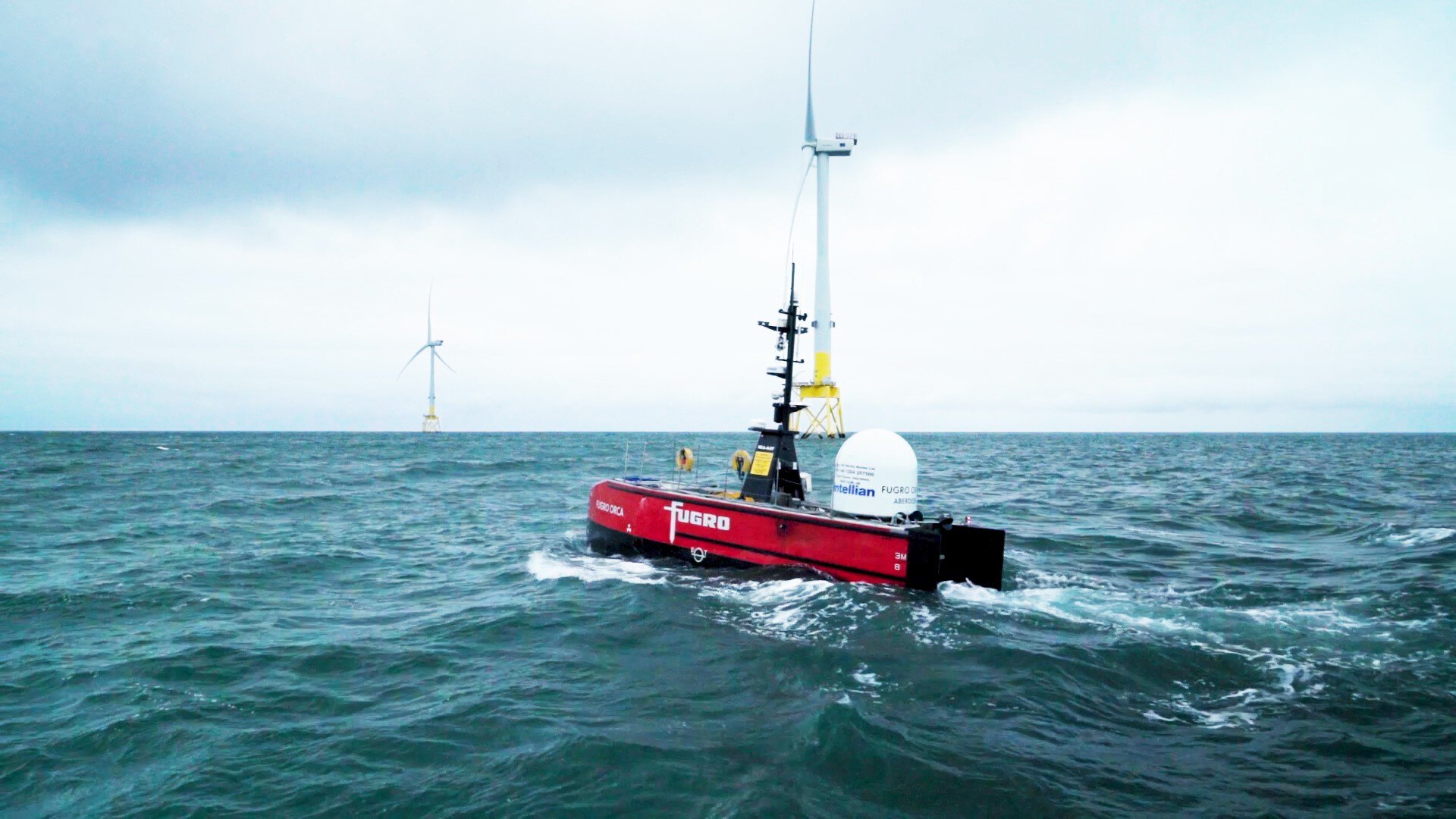 Blue Essence undertaking remote inspection of Aberdeen Wind Farm