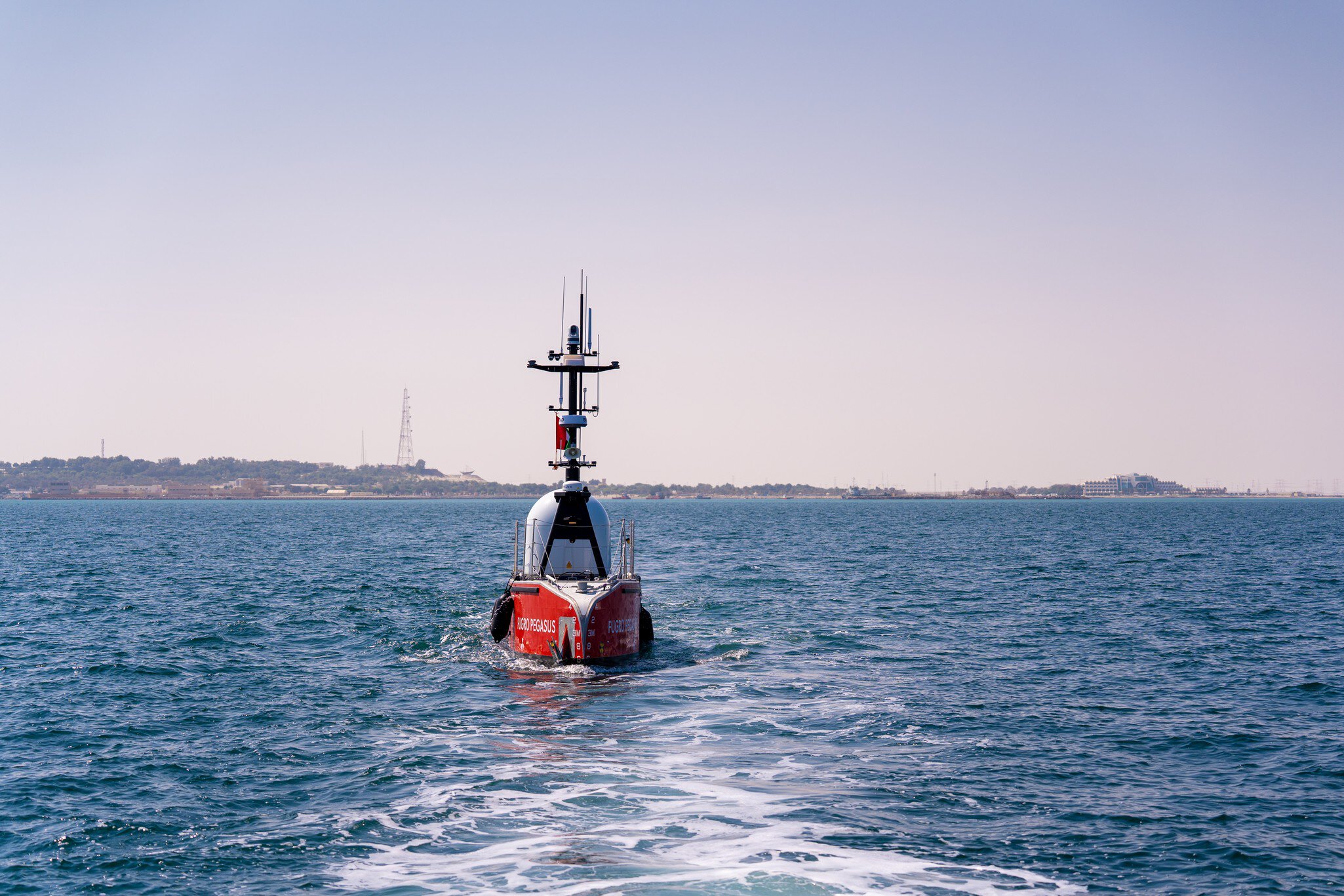 Fugro Pegasus in Mirfa Port, Abu Dhabi