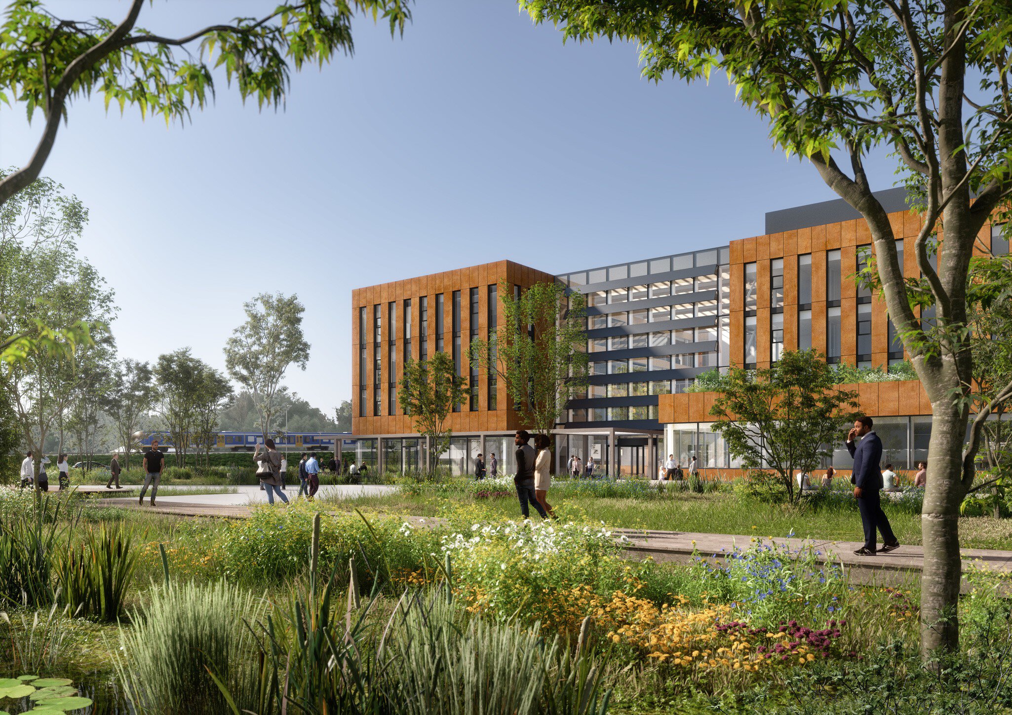 Artist impression new Nootdorp head office