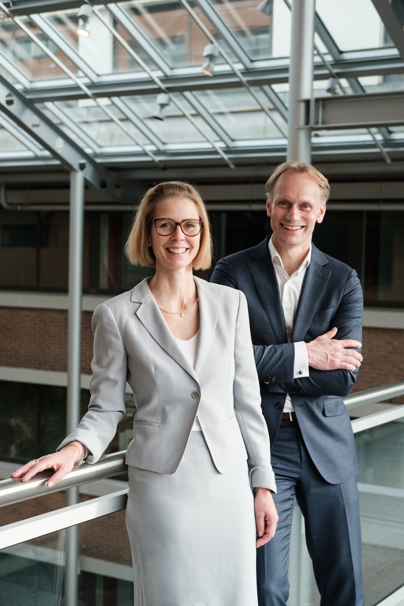 Mark Heine (Chief Executive Officer) and Barbara Geelen (Chief Financial Officer) comprise Fugro's board of management