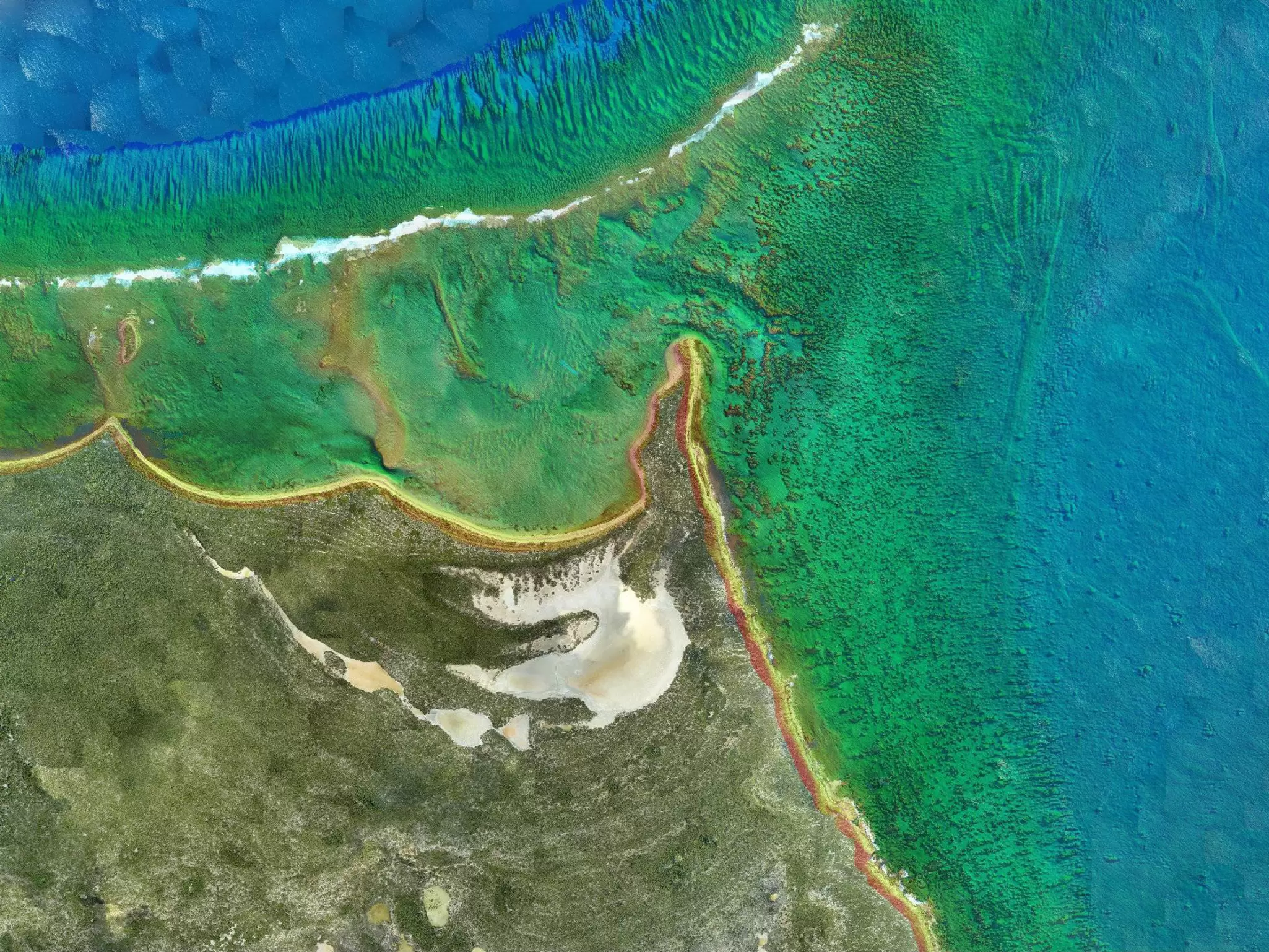 RAMMS data showing bathymetry data overlain on imagery.jpg