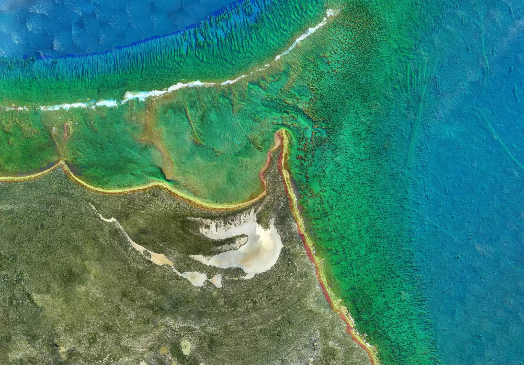 RAMMS data showing bathymetry data overlain on imagery.jpg